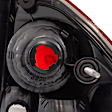 Driver Side Tail Light, without Bulb, Halogen, Clear and Red Lens, 5.7L/6.1L Engine