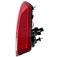 2005-2007 Chrysler 300 - Passenger Side Tail Light, with Bulb, Halogen, Clear and Red Lens, 2.7L/3.5L Engine