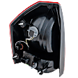 2005-2007 Chrysler 300 - Passenger Side Tail Light, with Bulb, Halogen, Clear and Red Lens, 2.7L/3.5L Engine