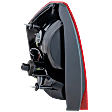 2005-2007 Chrysler 300 - Passenger Side Tail Light, with Bulb, Halogen, Clear and Red Lens, 2.7L/3.5L Engine