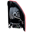 2005-2007 Chrysler 300 - Driver Side Tail Light, with Bulb, Halogen, Clear and Red Lens, 2.7L/3.5L Engine