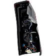 Passenger Side Tail Light, with Bulb, Halogen, Red Lens
