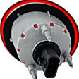 Driver Side Tail Light, with Bulb, Halogen, Red Lens