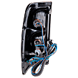 2005-2006 Chevrolet Silverado 1500 HD - Passenger Side Halogen Tail Light, with Bulb, Fleetside