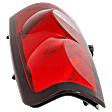 2005-2006 Chevrolet Silverado 1500 HD - Passenger Side Halogen Tail Light, with Bulb, Fleetside