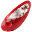 Passenger Side Tail Light, with Bulb, Halogen, Clear and Red Lens, 4 Cyl., 2.4L Engine