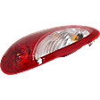 2006-2010 Chrysler PT Cruiser - Driver Side Tail Light, with Bulb, Halogen, Clear and Red Lens, 4 Cyl., 2.4L Engine