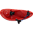 2006-2010 Chrysler PT Cruiser - Driver Side Tail Light, with Bulb, Halogen, Clear and Red Lens, 4 Cyl., 2.4L Engine