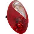 2006-2010 Chrysler PT Cruiser - Driver Side Tail Light, with Bulb, Halogen, Clear and Red Lens, 4 Cyl., 2.4L Engine