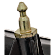 Passenger Side Tail Light, with Bulb, Halogen, Clear and Red Lens, Sedan