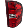 2013 Chevrolet Silverado 1500 - Passenger Side Halogen Tail Light, With bulb(s), OE Replacement