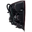 2013 Chevrolet Silverado 1500 - Passenger Side Halogen Tail Light, With bulb(s), OE Replacement