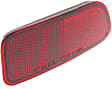 Rear, Passenger Side Bumper Reflector