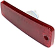 Rear, Driver Side Side Marker With bulb(s)