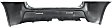 Rear Primed Bumper Cover top, Textured Bottom, LS/LT Models, 6 Cyl., 3.4L Engine