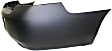 Rear Primed Bumper Cover, For Models with Dual Exposed Exhaust