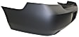 Rear Primed Bumper Cover, For Models with Dual Exposed Exhaust, CAPA Certified