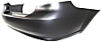 Rear Primed Bumper Cover, Sedan