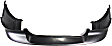 Rear Primed Bumper Cover, Sedan