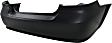 Rear Primed Bumper Cover, Sedan, CAPA Certified