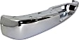Step Bumper, Chrome Face Bar Only; With pad provision Without mounting bracket(s)