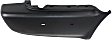 Sport Utility Rear, Passenger Side Bumper End, Primed Plastic