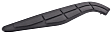 Passenger Side Bumper Step Pad, Black