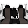 DG328-03NN Front Row Seat Cover, Charcoal, Made of Neosupreme, 2-tone Design, Bucket Neosupreme Series