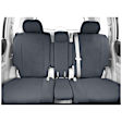DG351-03DA Front Row Seat Cover, Charcoal, Made of 500 Denier Polyester, Plain Design, 40/20/40 Split Bench DuraPlus Series