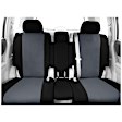 DG351-03DD Front Row Seat Cover, Charcoal, Made of 500 Denier Polyester, 2-tone Design, 40/20/40 Split Bench DuraPlus Series