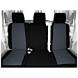 FD522-03CC Front Row Seat Cover, Charcoal, 1000 Denier Cordura Nylon Fabric, 2-tone Design, 40/20/40 Split Bench Cordura Series