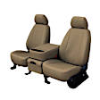 MA300-06LX Front Row Seat Cover, Beige, Made of Faux Leather, Plain Design, Bucket I Can't Believe It's Not Leather Series