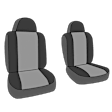 MA304-01LX Front Row Seat Cover, Black, Made of Faux Leather, Plain Design, Bucket I Can't Believe It's Not Leather Series