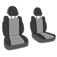 TY117-06NA Front Row Seat Cover, Beige, Made of Neosupreme, Plain Design, Sport bucket seat Neosupreme Series