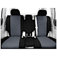 TY576-03DD Front Row Seat Cover, Charcoal, Made of 500 Denier Polyester, 2-tone Design, Bucket DuraPlus Series