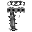 1230 Front Catalytic Converter, 2.4L, 4Cyl, Federal EPA Standard, 46-State Legal (Cannot ship to CA, CO, NY or ME), Direct Fit