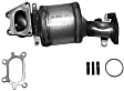 2005 Honda Odyssey - Front, Passenger Side Catalytic Converter, 6 Cyl 3.5L, Federal EPA Standard, 46-State Legal (Cannot ship to CA, CO, NY or ME), Firewall Side