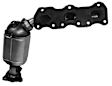 1313 Front, Driver Side Catalytic Converter, 2.7L, 6Cyl, Federal EPA Standard, 46-State Legal (Cannot ship to CA, CO, NY or ME), Direct Fit