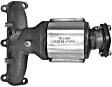 1339 Front, Driver Side Catalytic Converter, 2.7L, 6Cyl, Federal EPA Standard, 46-State Legal (Cannot ship to CA, CO, NY or ME), Direct Fit