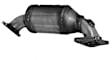 1344 Front, Driver Side Catalytic Converter, Federal EPA Standard, 46-State Legal (Cannot ship to CA, CO, NY or ME), Direct Fit