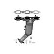 1357 Front, Driver Side Catalytic Converter, Federal EPA Standard, 46-State Legal (Cannot ship to CA, CO, NY or ME)