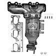 2014 Ford Police Interceptor Sedan - Front, Passenger Side Catalytic Converter, 6 Cyl 3.7L, Federal EPA Standard, 46-State Legal (Cannot ship to CA, CO, NY or ME), Manifold Unit, Firewall Side