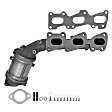 1394 Front, Driver Side Catalytic Converter, Federal EPA Standard, 46-State Legal (Cannot ship to CA, CO, NY or ME)