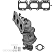 1397 Front, Driver Side Catalytic Converter, Federal EPA Standard, 46-State Legal (Cannot ship to CA, CO, NY or ME), Direct Fit