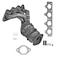 1402 Front Catalytic Converter, 1.6L, 4Cyl, Federal EPA Standard, 46-State Legal (Cannot ship to CA, CO, NY or ME)