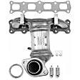 1430 Front Catalytic Converter, Federal EPA Standard, 46-State Legal (Cannot ship to CA, CO, NY or ME), Direct Fit