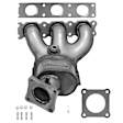 1437 Front, Passenger Side Catalytic Converter, 3.2L, 6Cyl, Federal EPA Standard, 46-State Legal (Cannot ship to CA, CO, NY or ME), Direct Fit