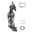 1448 Front, Driver Side Catalytic Converter, Federal EPA Standard, 46-State Legal (Cannot ship to CA, CO, NY or ME), Direct Fit