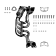 1463 Front Catalytic Converter, Federal EPA Standard, 46-State Legal (Cannot ship to CA, CO, NY or ME)