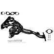 1518 Front Catalytic Converter, 2.0L, 4Cyl, Federal EPA Standard, 46-State Legal (Cannot ship to CA, CO, NY or ME), Direct Fit